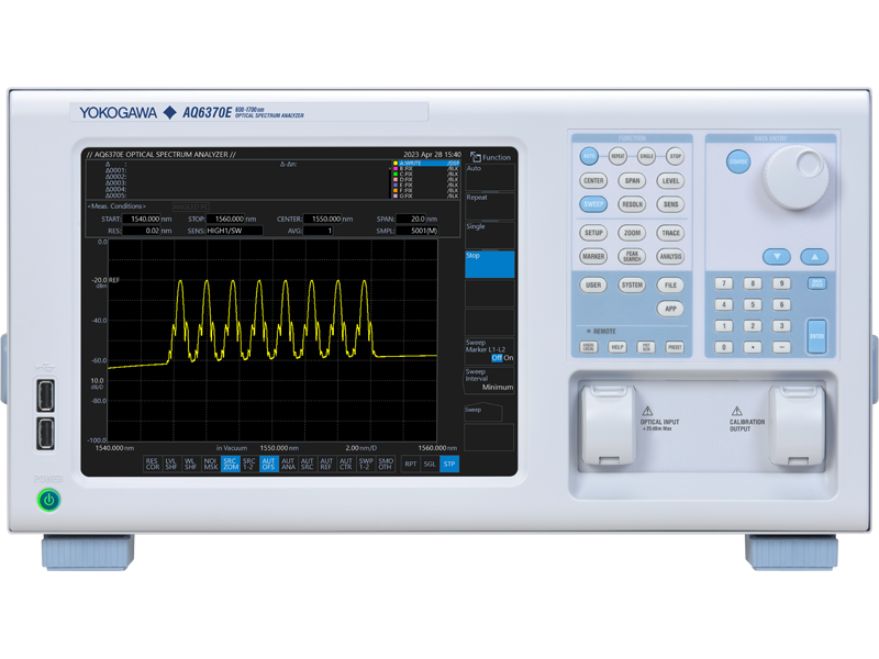 AQ6370E Telecom Optical Spectrum Analyzer 600 - 1700 nm